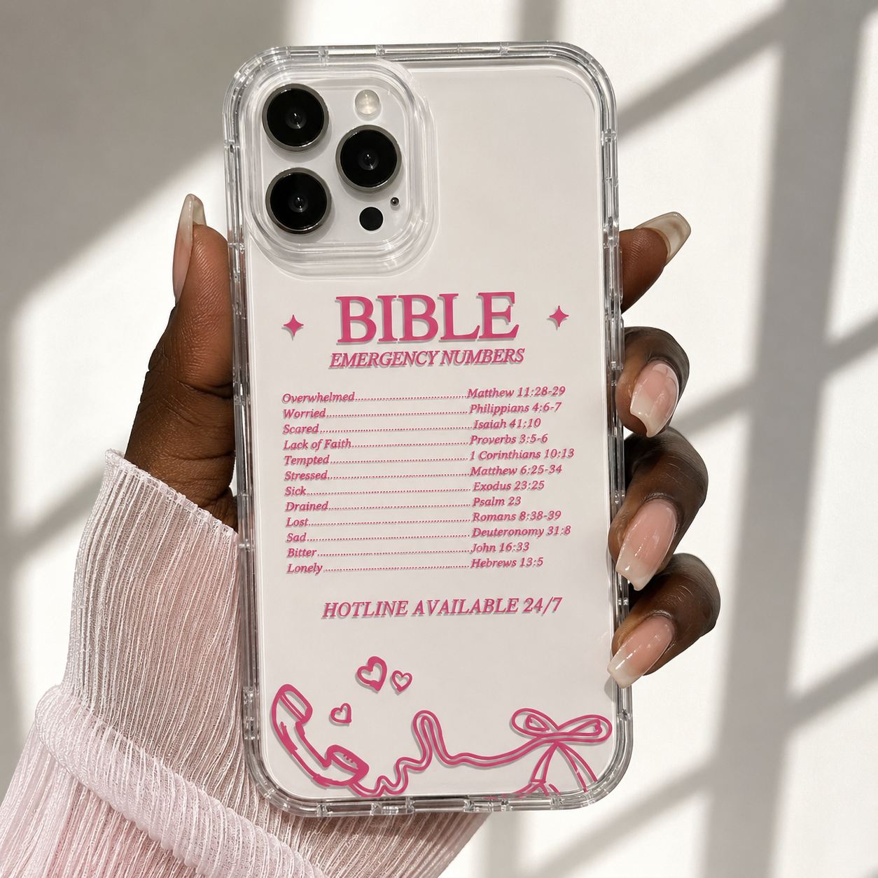 Bible Hotline Phone Case
