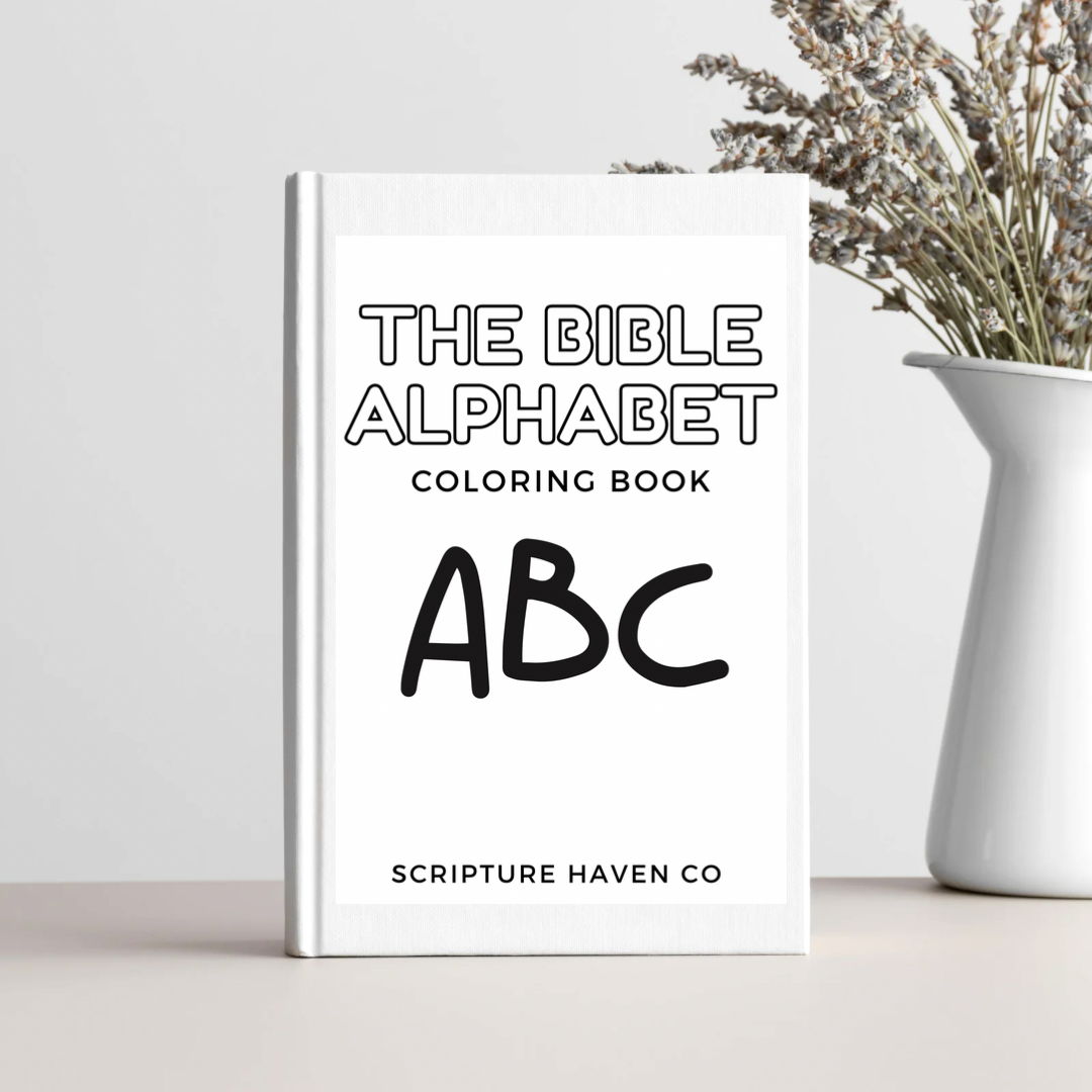 The Bible Alphabet Coloring Book For Kids