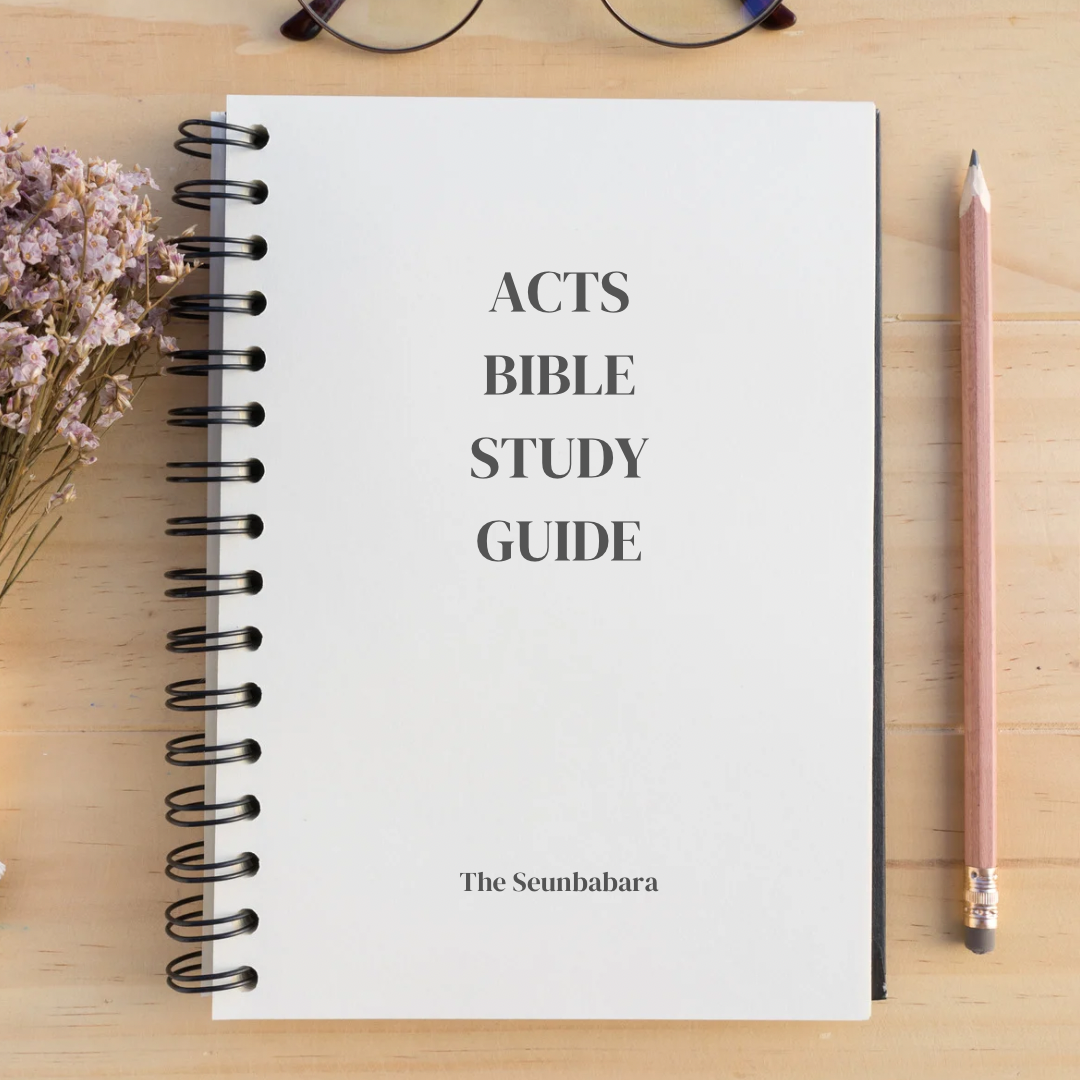 Acts Bible Study Guide
