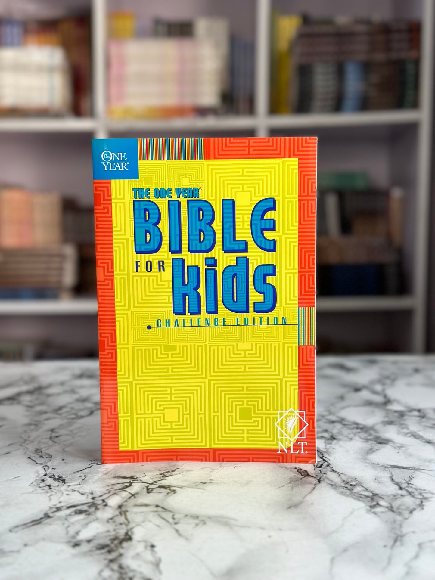 The NLT One-Year Bible for Kids, Challenge Edition