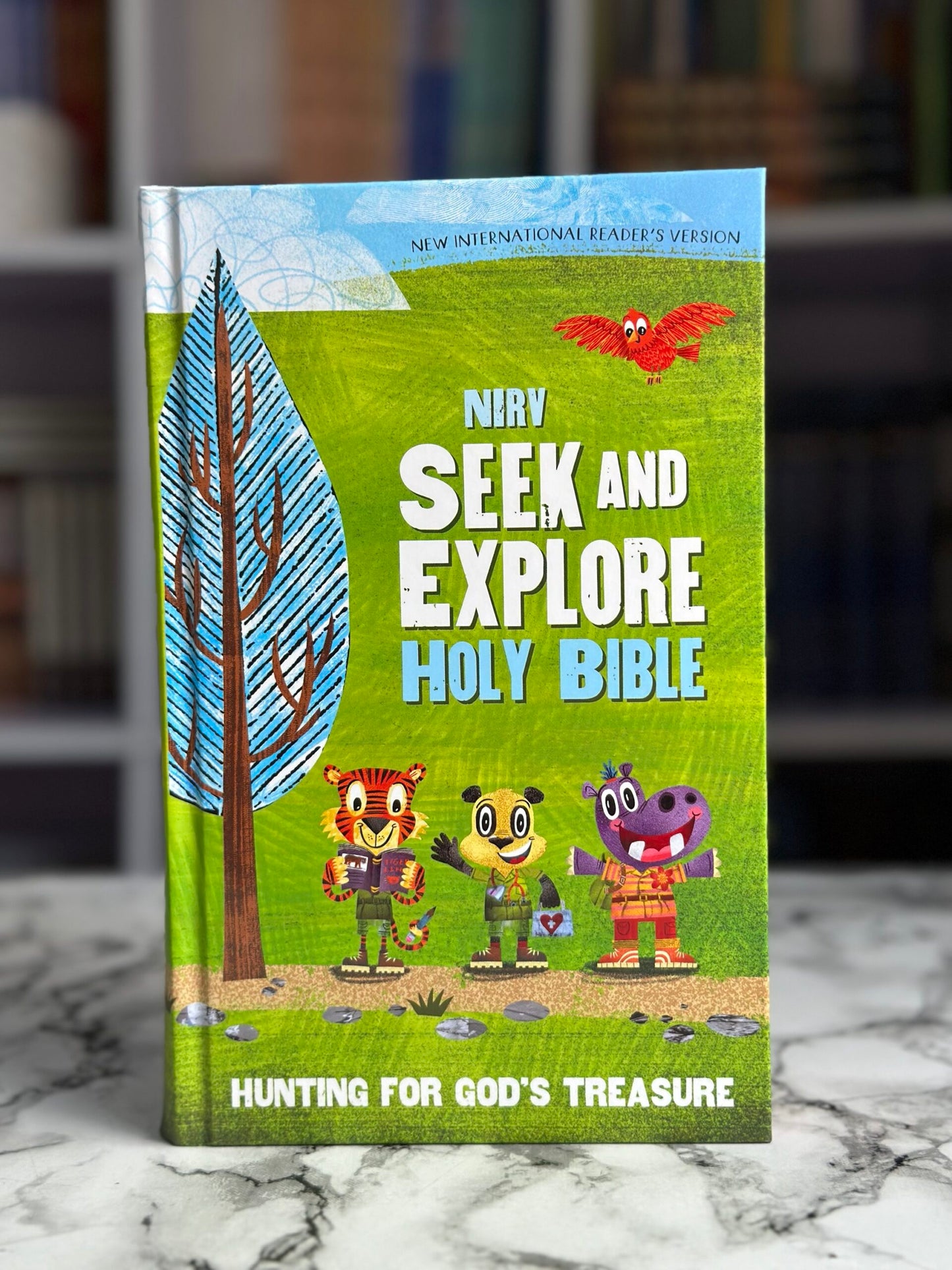NIrV, Seek and Explore Holy Bible, Hardcover