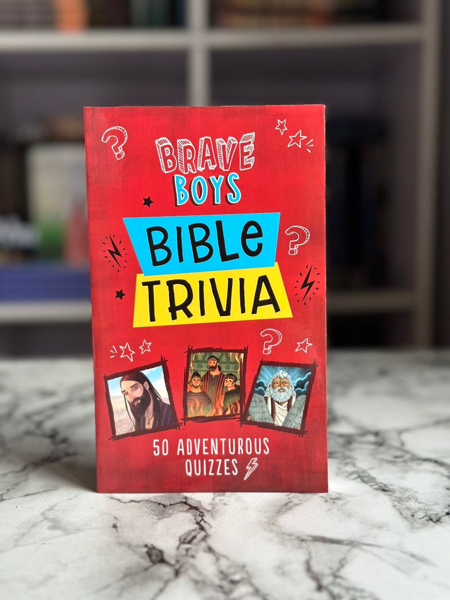 Brave Boys Bible Trivia: 50 Adventurous Quizzes