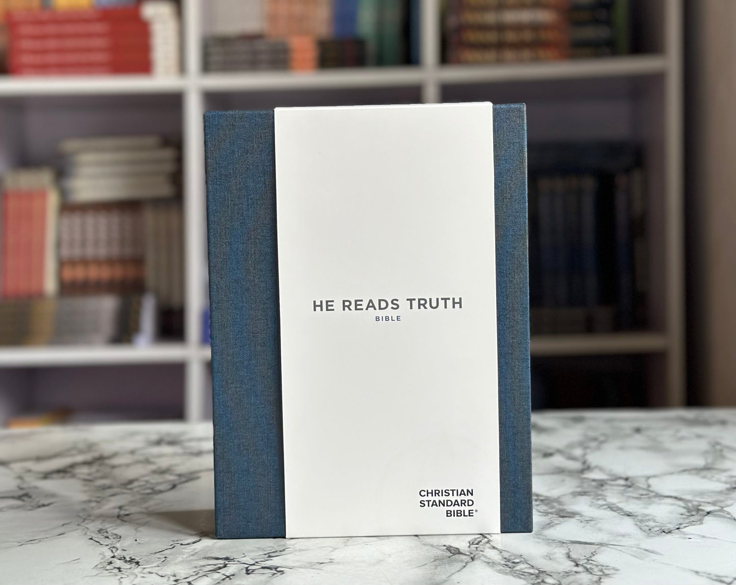 CSB He Reads Truth Bible, Midnight Cloth-Over-Board (Limited Edition)