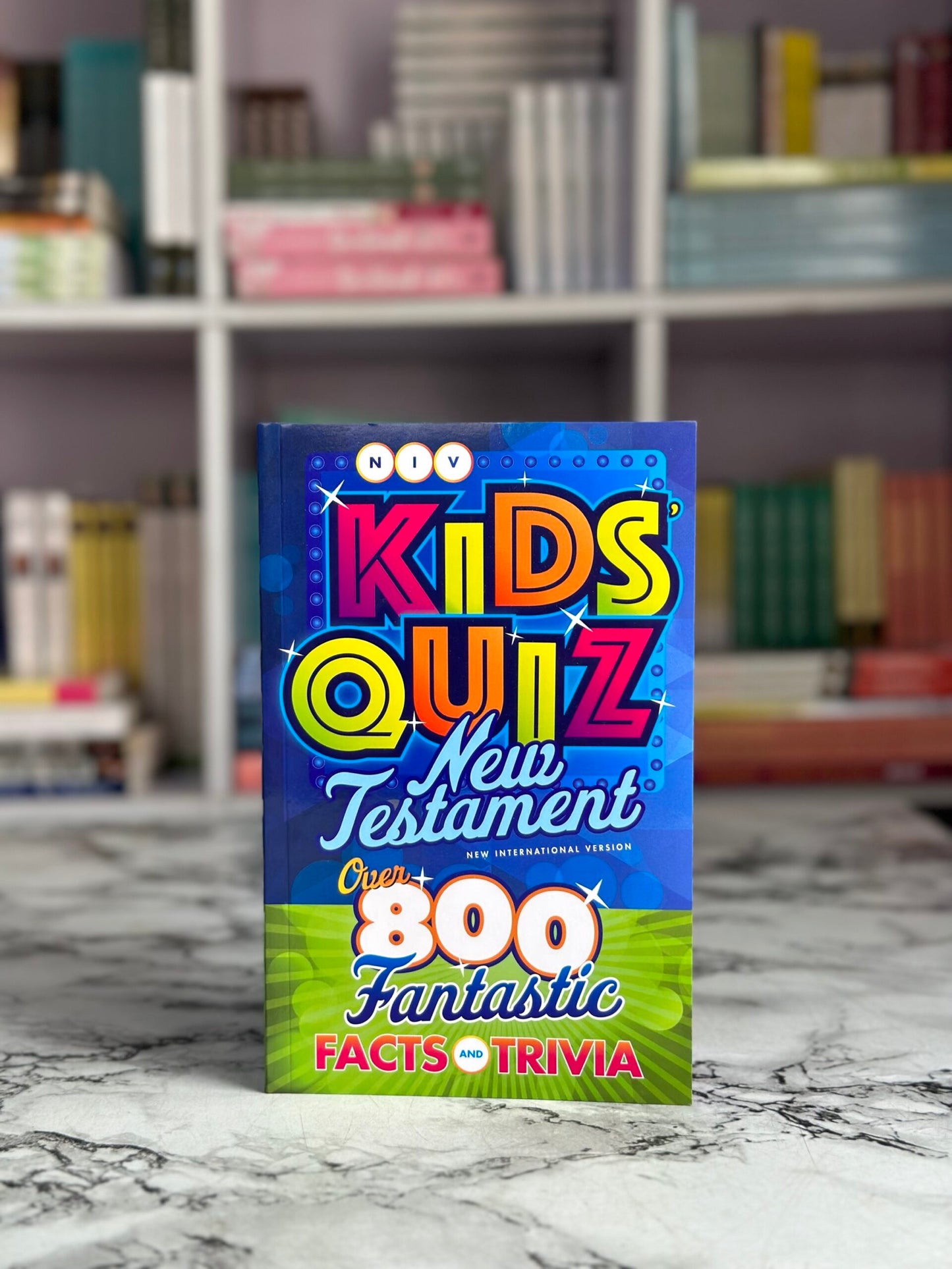 NIV, Kids' Quiz New Testament, Paperback, Comfort Print