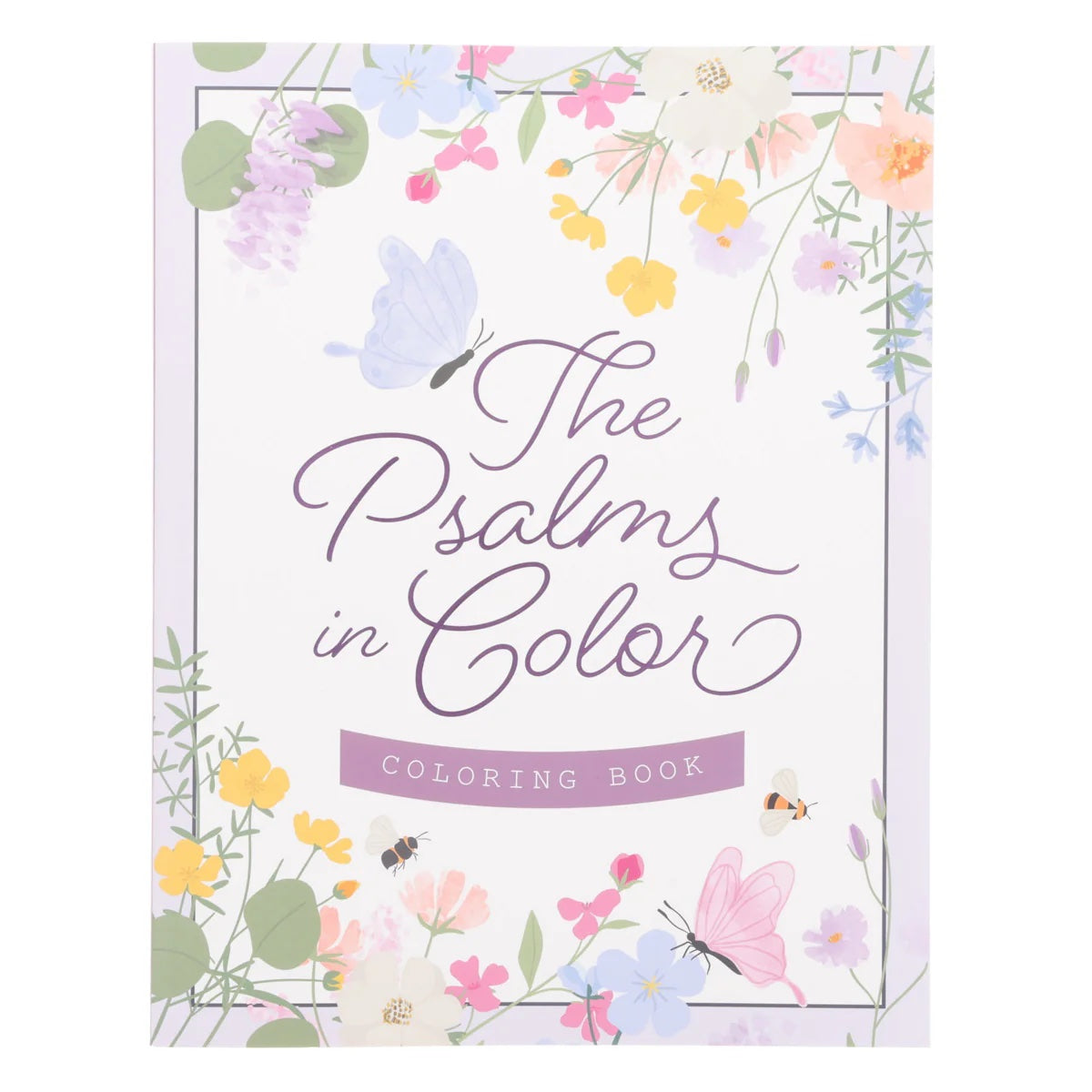 The Psalms in Color Coloring Book