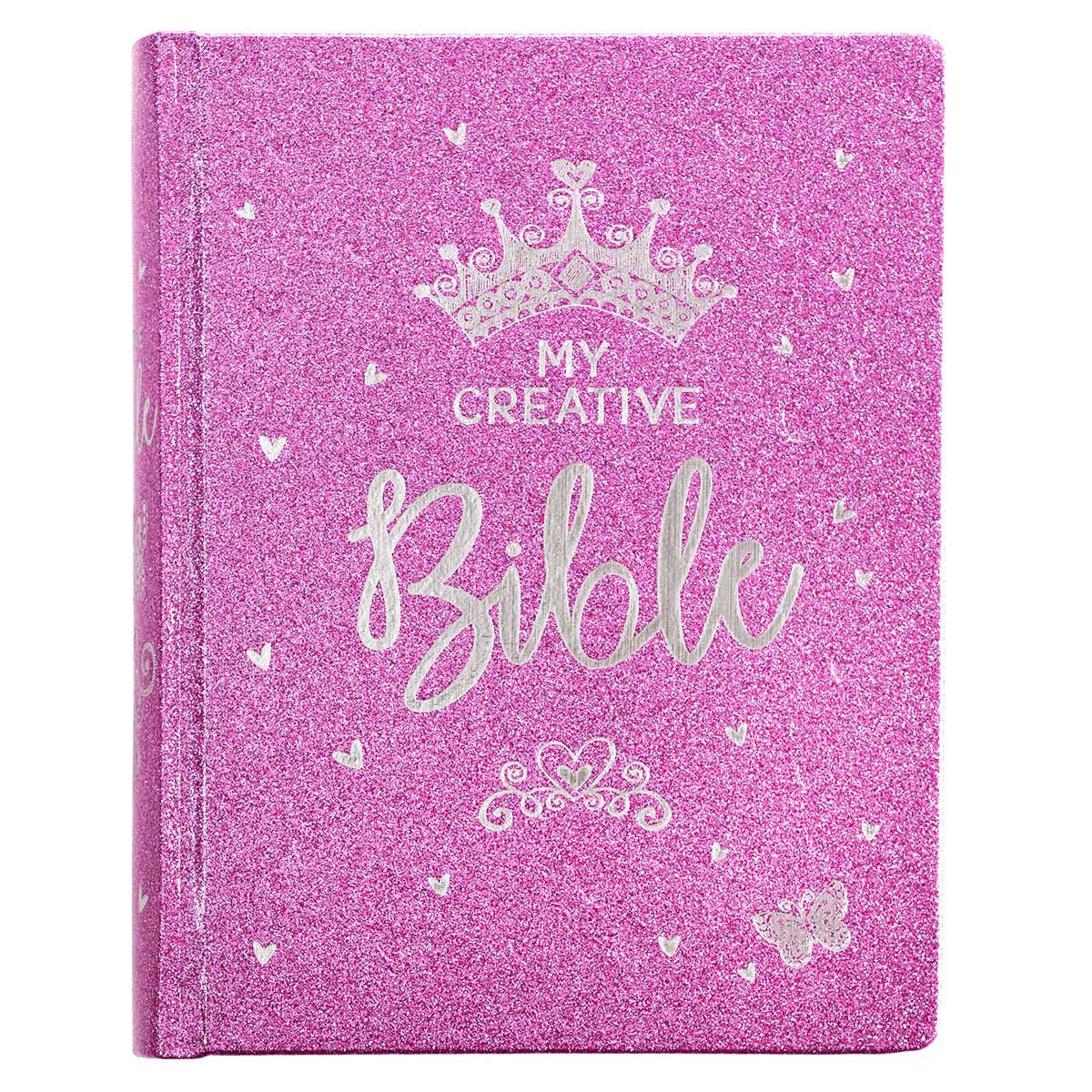 ESV My Creative Bible For Girls Purple Glitters