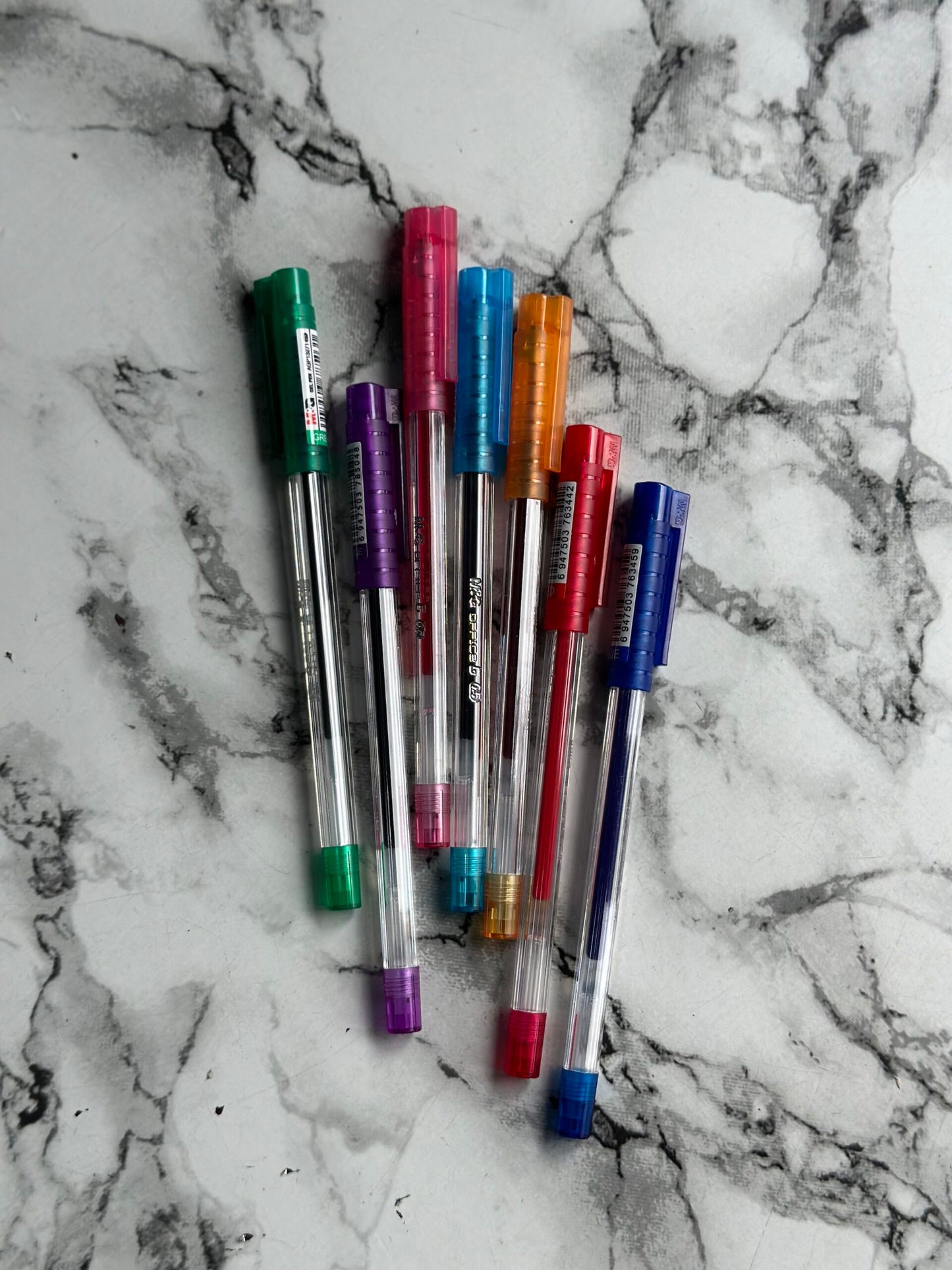 Colored Pens Set of 7