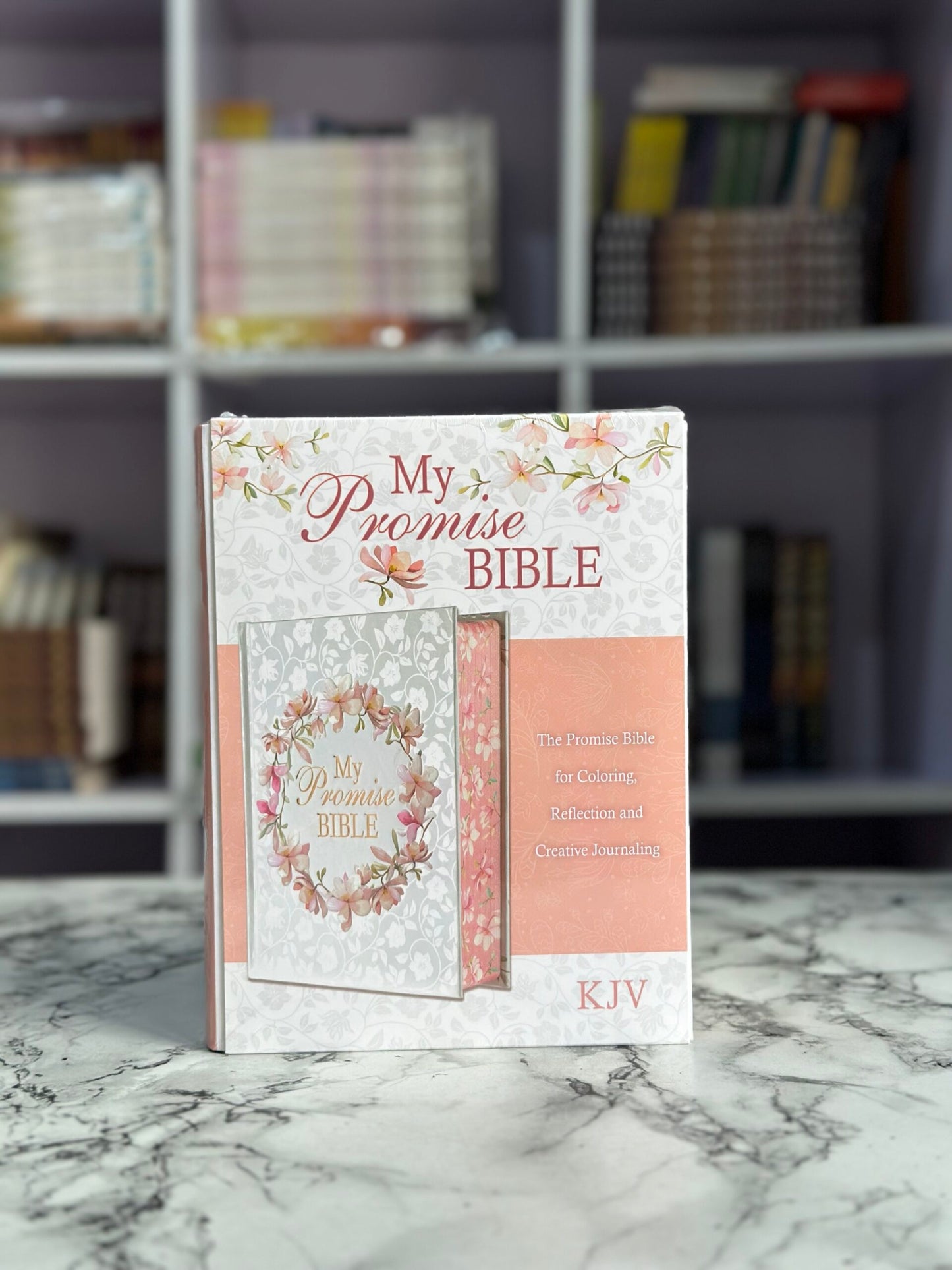 KJV Flower Garland Hardcover My Promise Bible