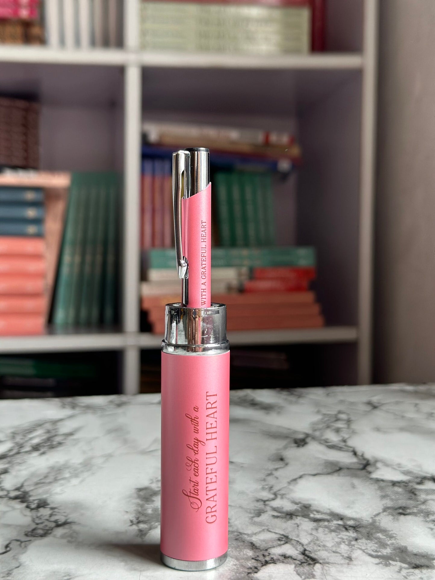Start Each Day with a Grateful Heart Pen in Tube