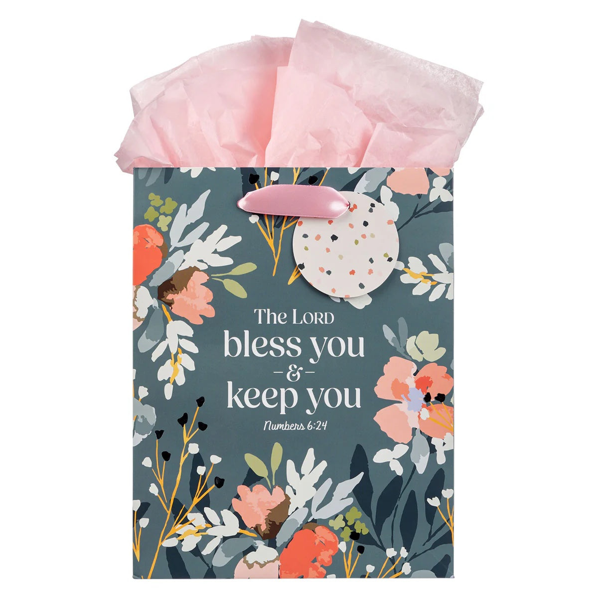 The Lord Bless You and Keep You Medium Gift Bag with Gift Tag