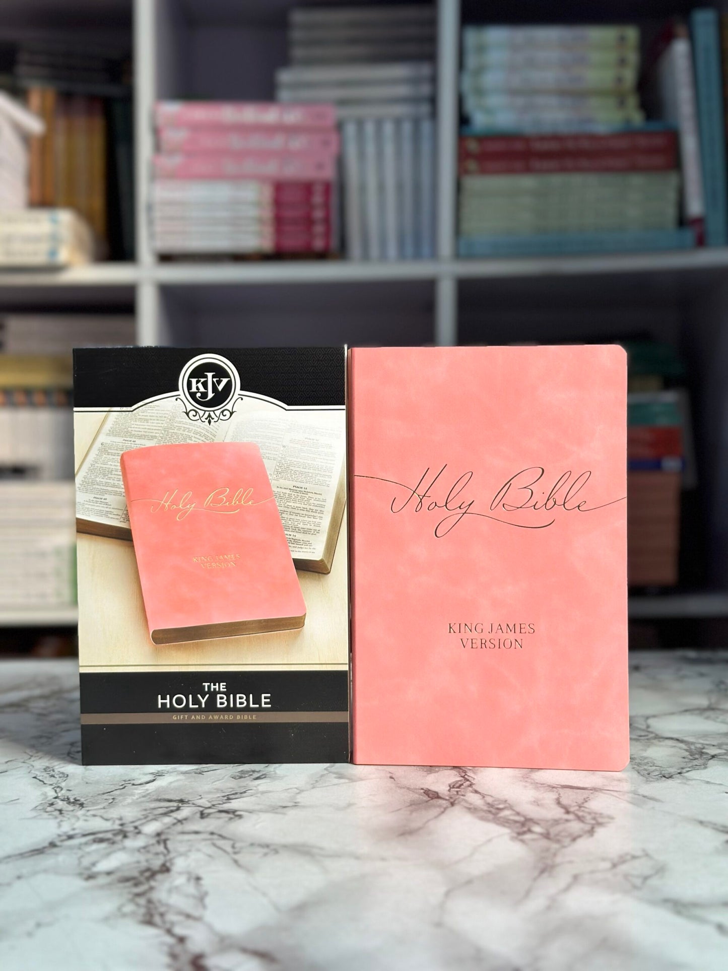 KJV Pink Faux Leather Flexcover Gift Edition Bible