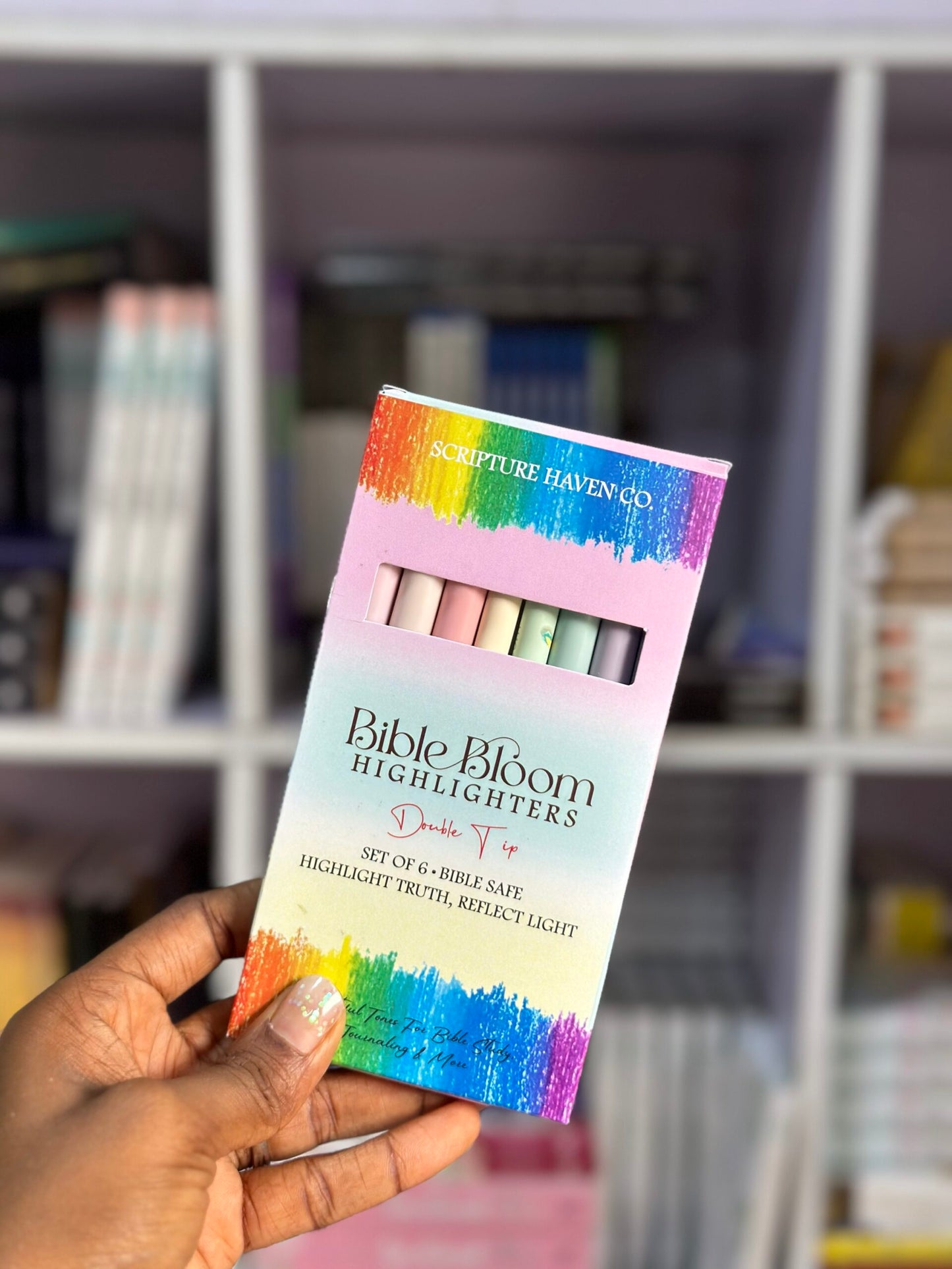 Bible Bloom Highlighter (Hope Set With 2 Erasable Pens)