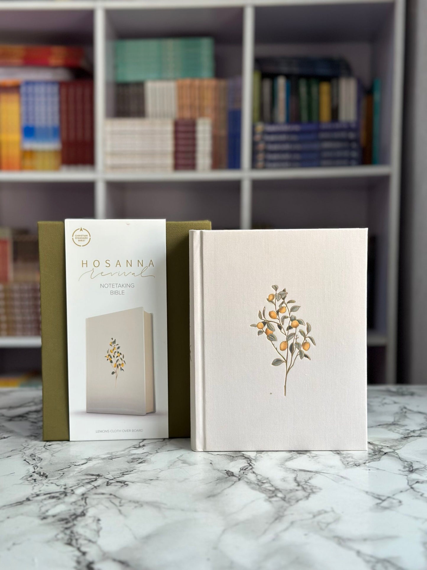 CSB Notetaking Bible, Hosanna Revival Edition, Lemons Cloth Over Board
