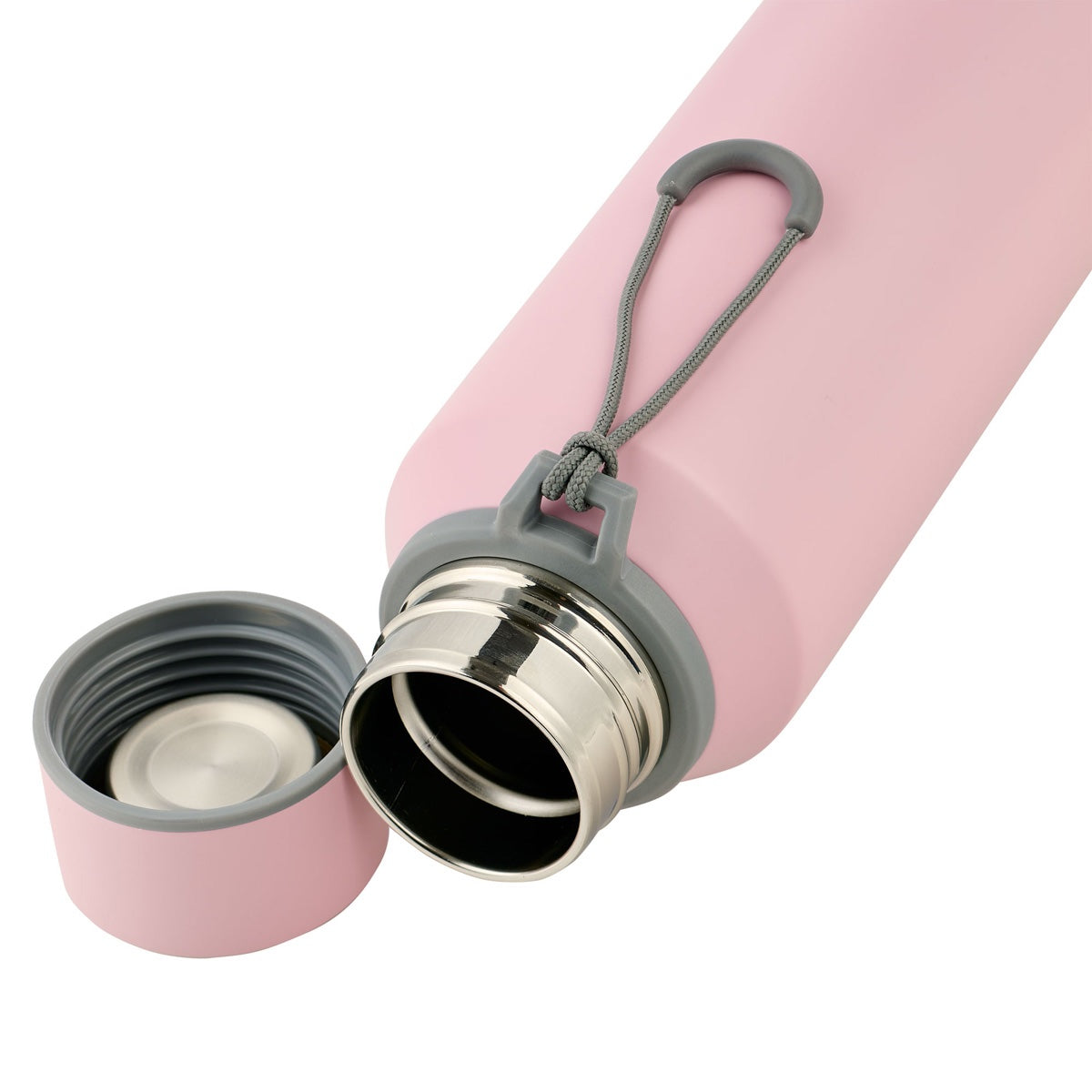 Be Still and Know That I Am God Pink Stainless Steel Water Bottle