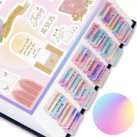 Pastel Bible Tabs