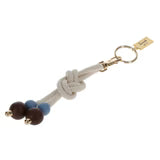 Footprints Key Ring with Rope