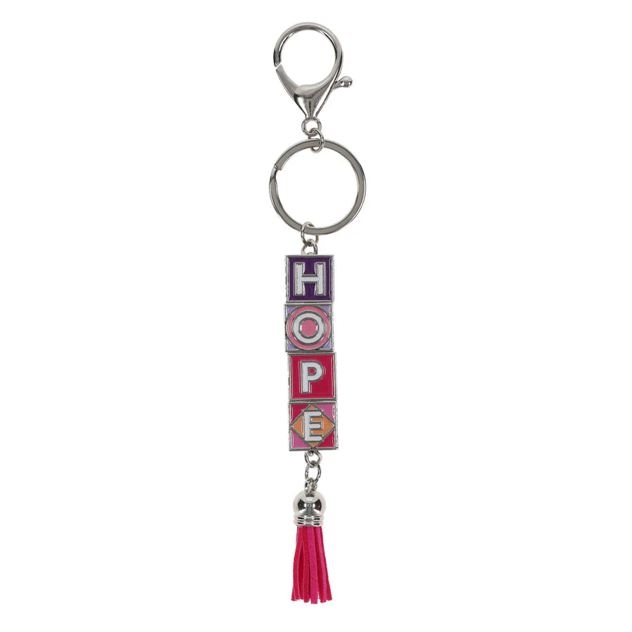 Hope Metal Cube Keychain – Scripture Haven Co