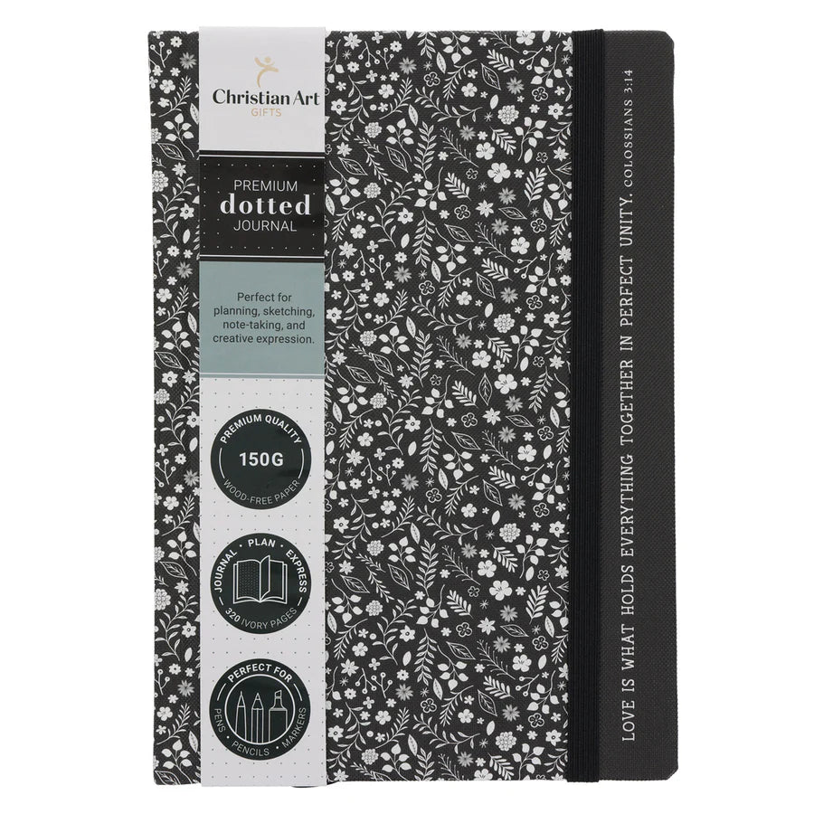 Love Is What Holds Everything Together Hardcover Journal with Elastic Closure