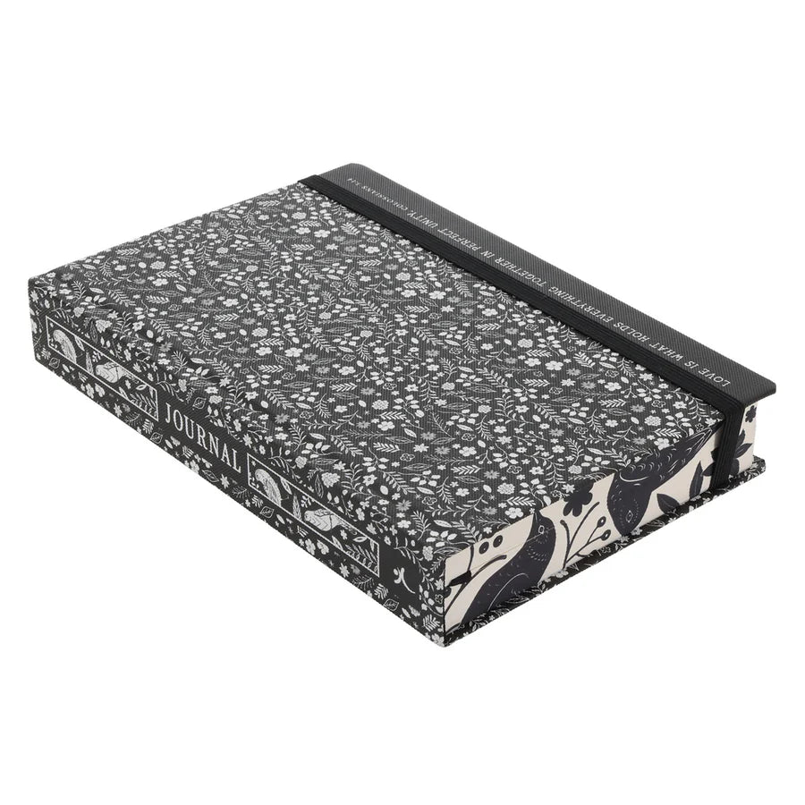 Love Is What Holds Everything Together Hardcover Journal with Elastic Closure