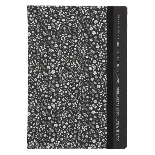 Love Is What Holds Everything Together Hardcover Journal with Elastic Closure