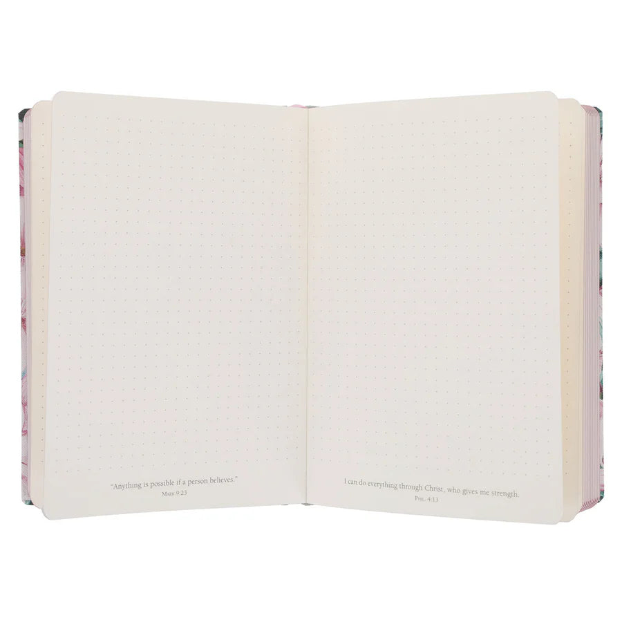 Grow in Grace Hardcover Journal with Elastic Closure