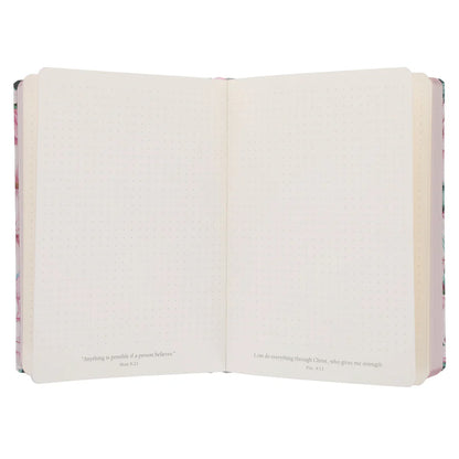 Grow in Grace Hardcover Journal with Elastic Closure