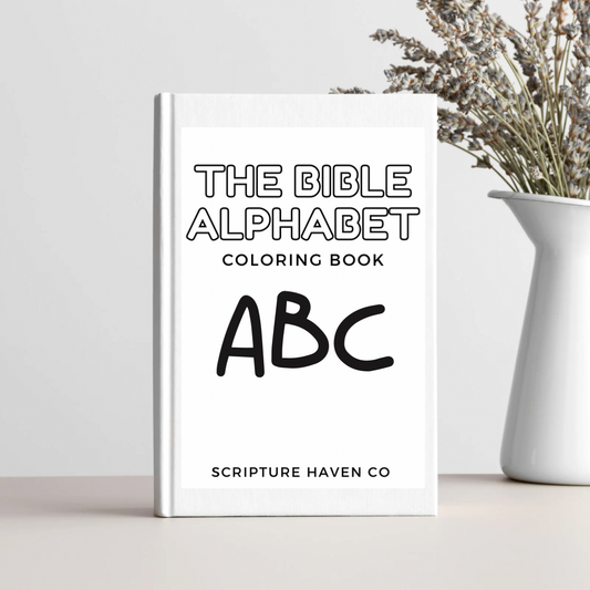 The Bible Alphabet Coloring Book For Kids