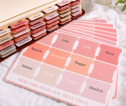Rose Bible Tabs