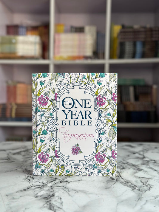 The One Year Bible Expressions NLT (Softcover, Multicolor)