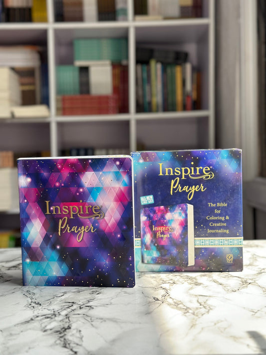Inspire Prayer Bible (LeatherLike Hardcover)