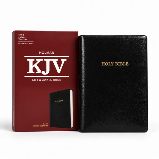 KJV Gift and Award Bible, Black Imitation Leather