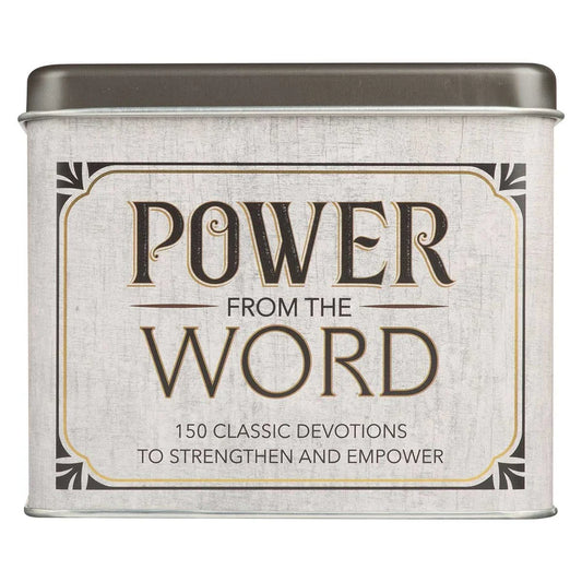 Power From The Word Cards In Tin