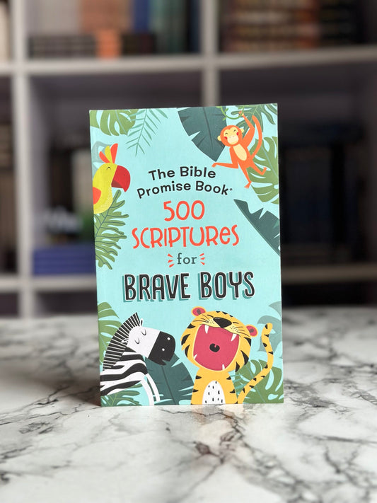 Bible Promise Book: 500 Scriptures for Brave Boys