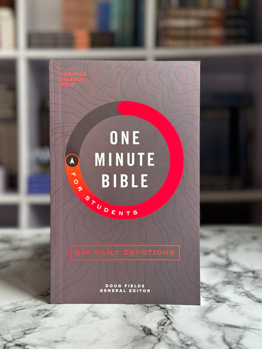 CSB One-Minute Bible for Students, Daily Readings, Devotions, 365, Easy-to-Read Bible