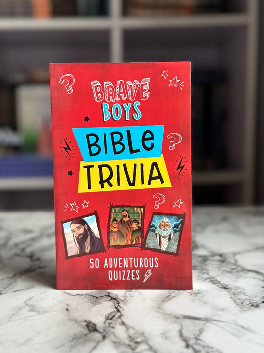 Brave Boys Bible Trivia: 50 Adventurous Quizzes