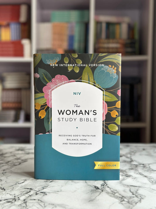 NIV, The Woman's Study Bible, Hardcover, Full-Color: Receiving God's Truth for Balance, Hope, and Transformation