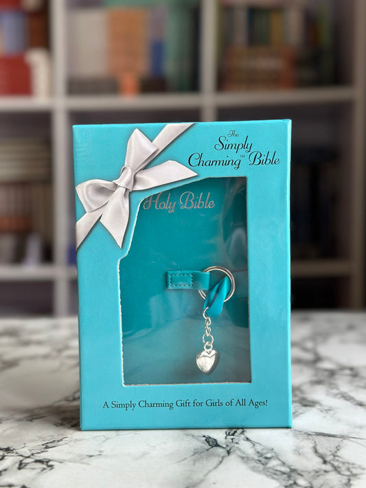 The Simply Charming Bible Blue