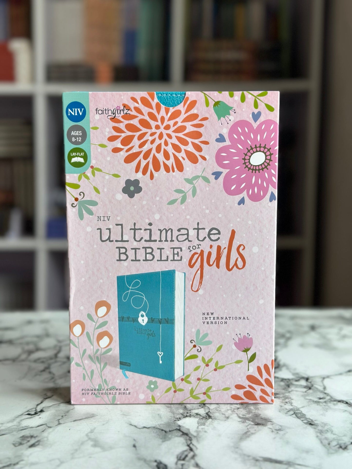 NIV, Ultimate Bible for Girls, Faithgirlz Edition, Leathersoft, Teal