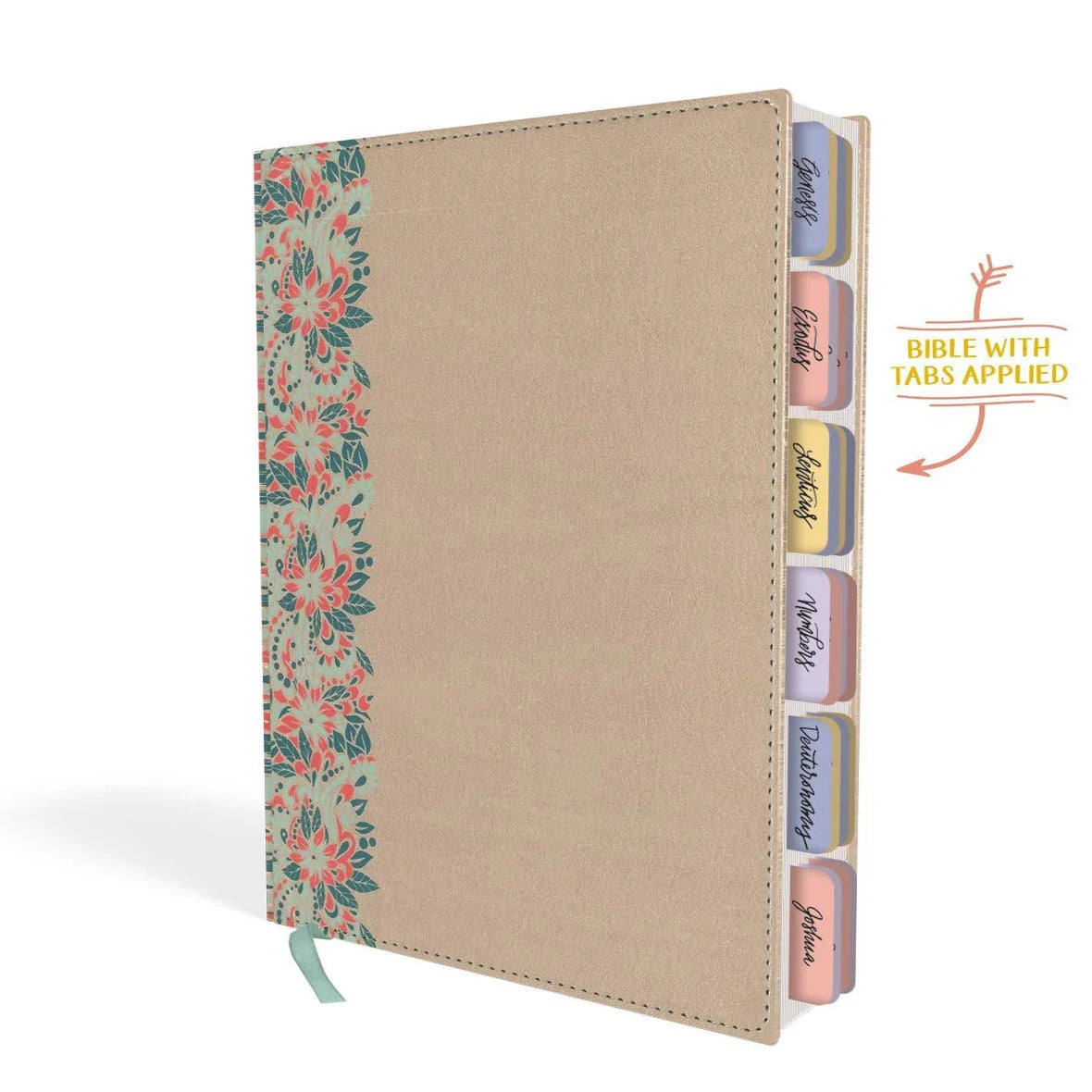 NIV, Beautiful Word Bible, Updated Edition, Peel/Stick Bible Tabs, Red Letter, Comfort Print: 600+ Full-Color Illustrated Verses