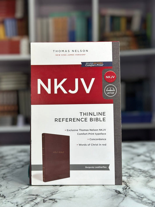 NKJV Thinline Reference Bible, Comfort Print