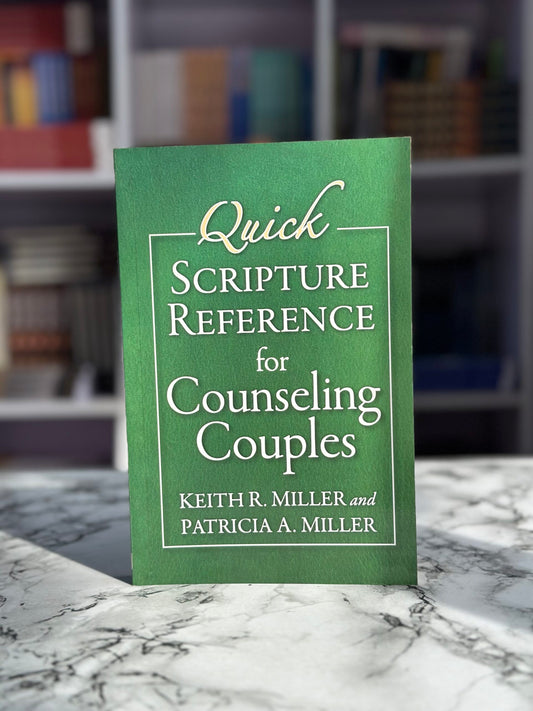 Quick Scripture Reference for Counseling Couples