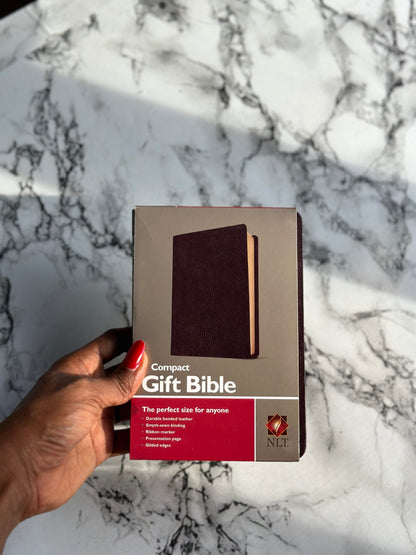 NLT Compact Gift Bible Leather