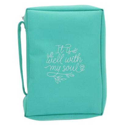 It Is Well with My Soul Polyester Bible Bag