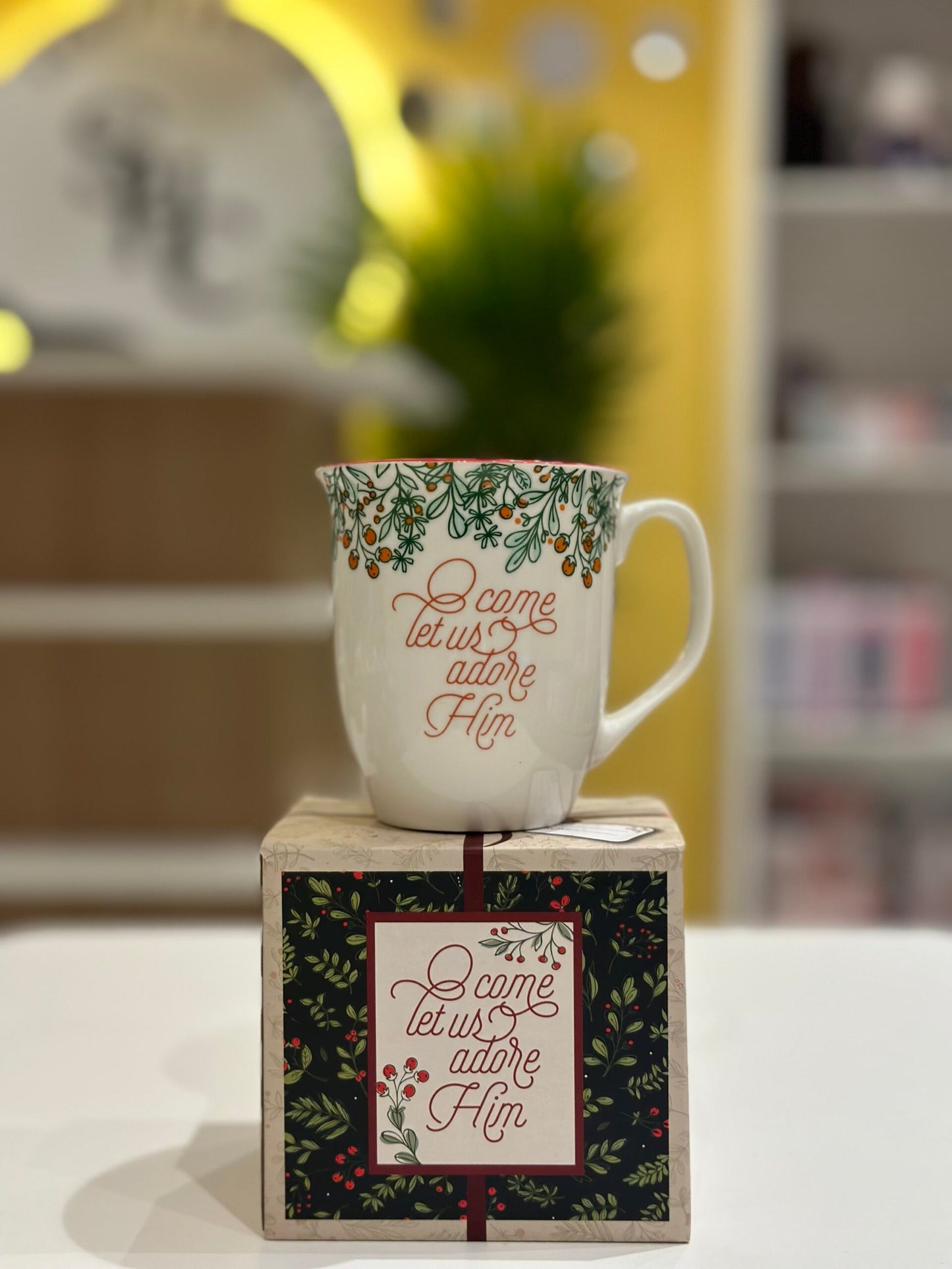 Christmas Mug- Come Let Us Adore Him