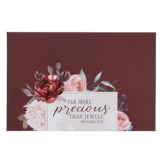 Far More Precious than Jewels Medium Stackable Gift Box