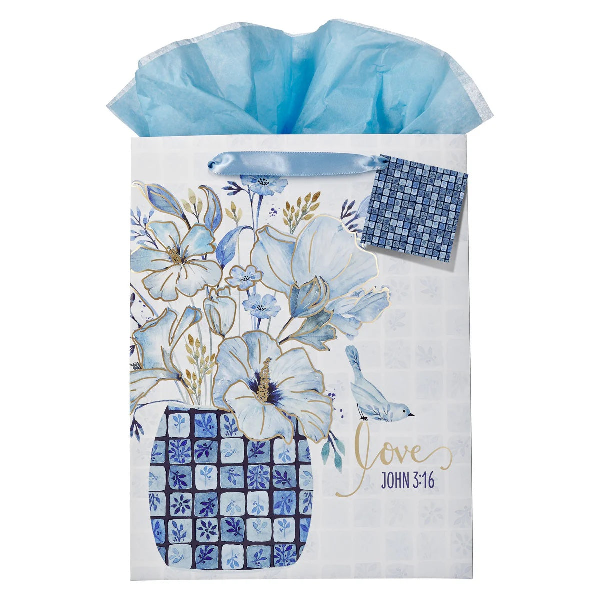 Love Portrait Gift Bag with Gift Tag