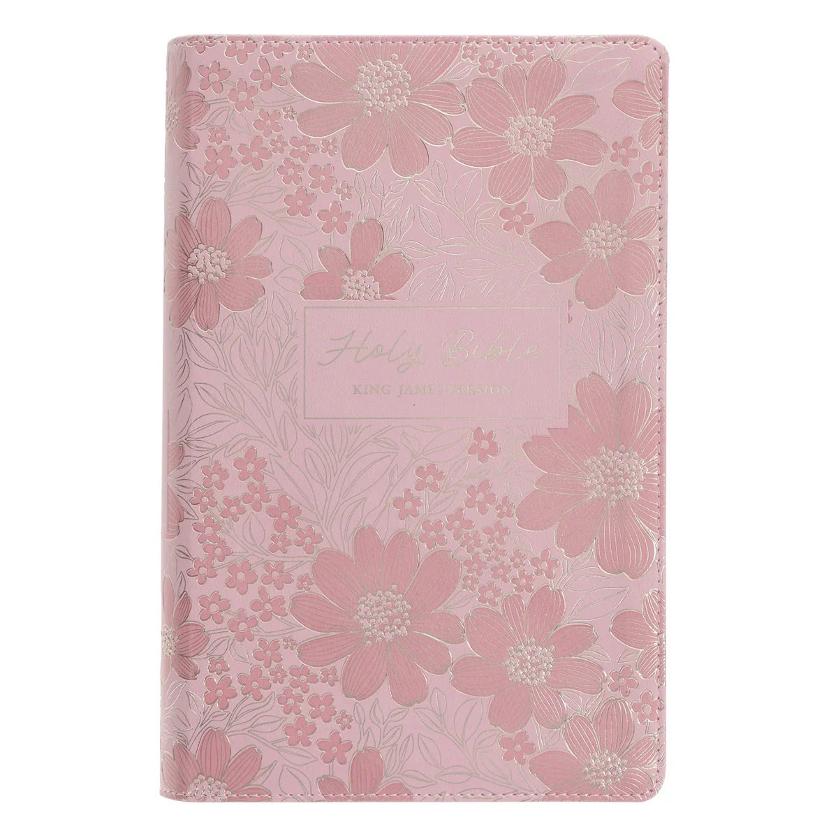 KJV Light Pink Faux Leather Giant Print Bible