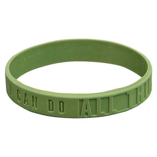 I Can Do All Things Silicone Wristband