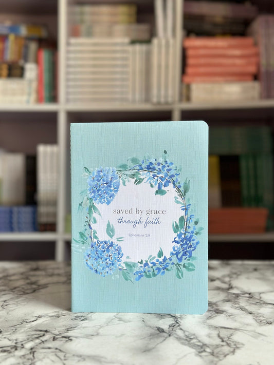 Saved By Grace Through Faith Notebook