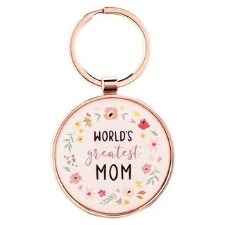 Greatest Mom Keychain